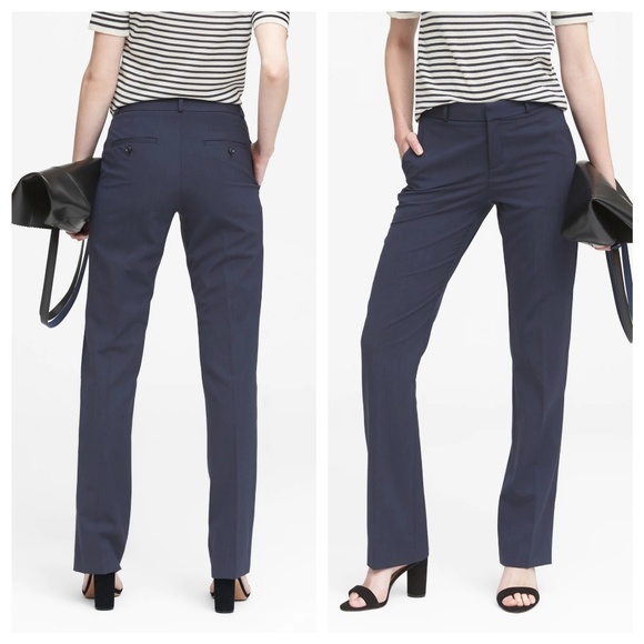 Banana Republic Pants - 3/30$ Banana Republic Logan Fit Blue Wool Pants